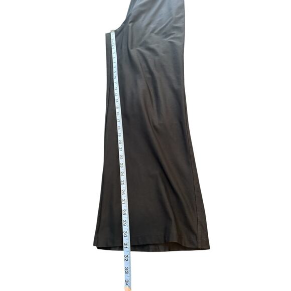 Spanx Pants Black Stretch Pull On Straight Leg Relaxed Casual Basic Large - Picture 10 of 11